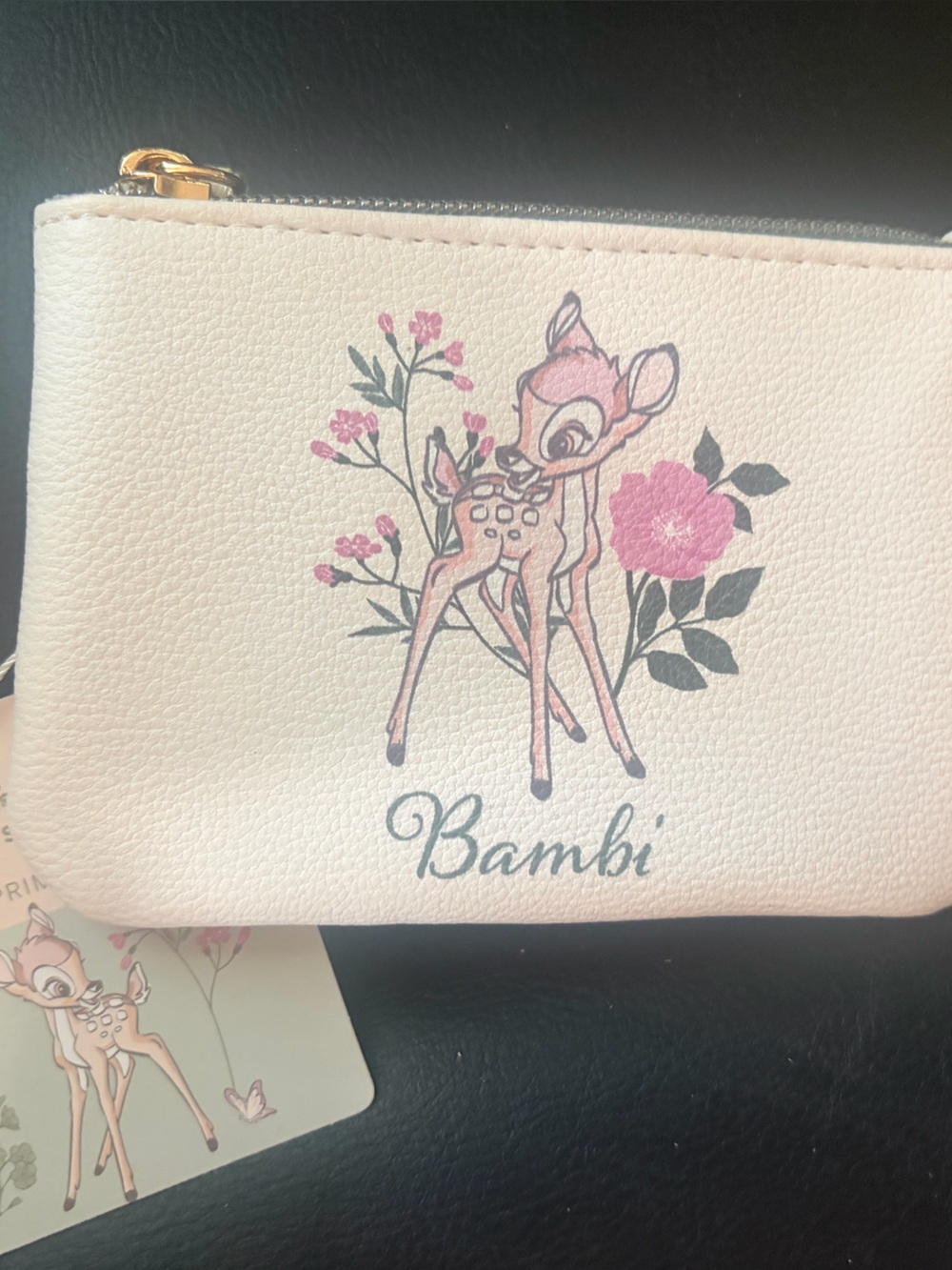 Disney Bambi Faux Leather Coin Purse Wallet